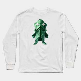 Origami Cthulhu Long Sleeve T-Shirt